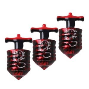 Disco Light সহ স্পিনিং Toy - 3 pis